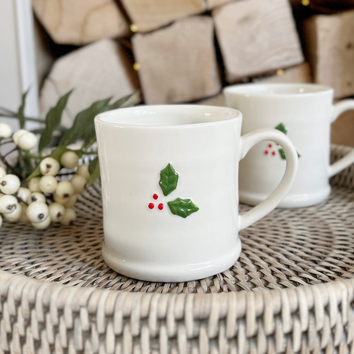 Mini Holly Mug