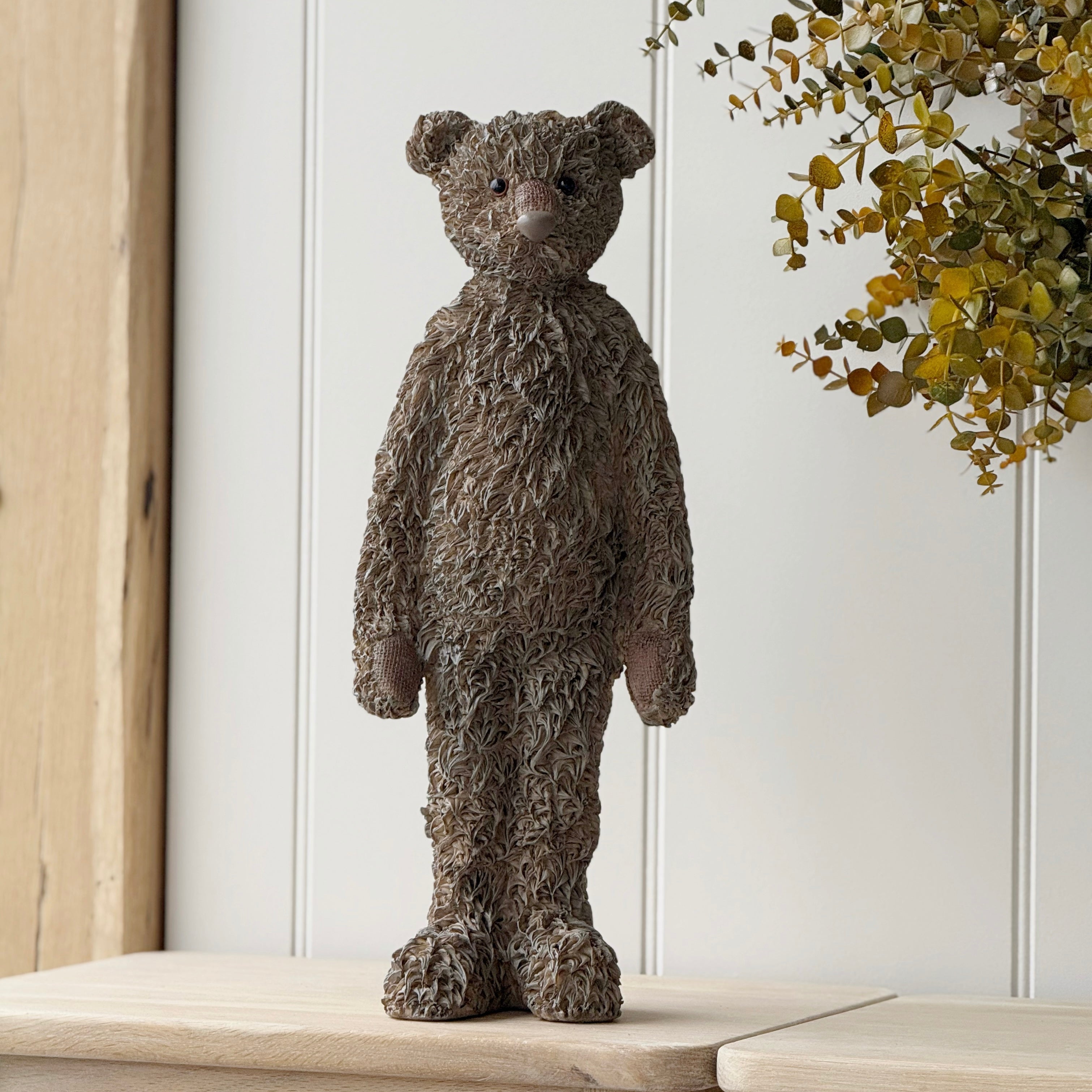 Ernest Resin Teddy Bear
