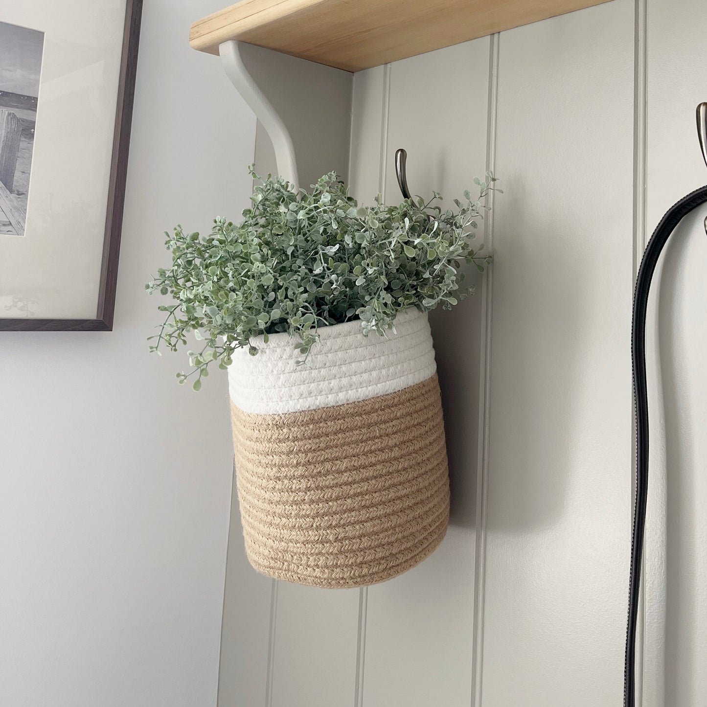 Natural Hanging Storage Basket
