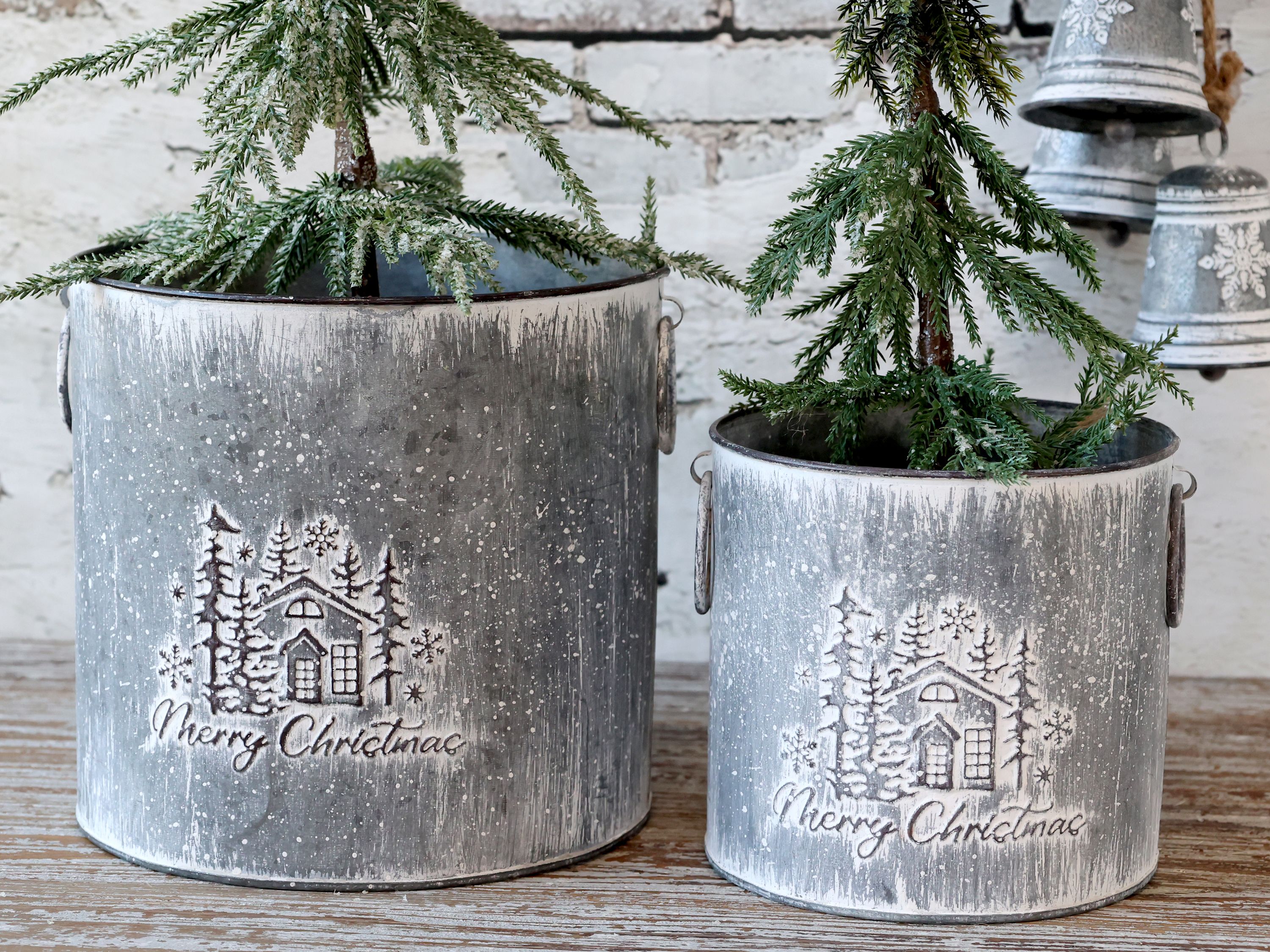 Large Christmas Planter