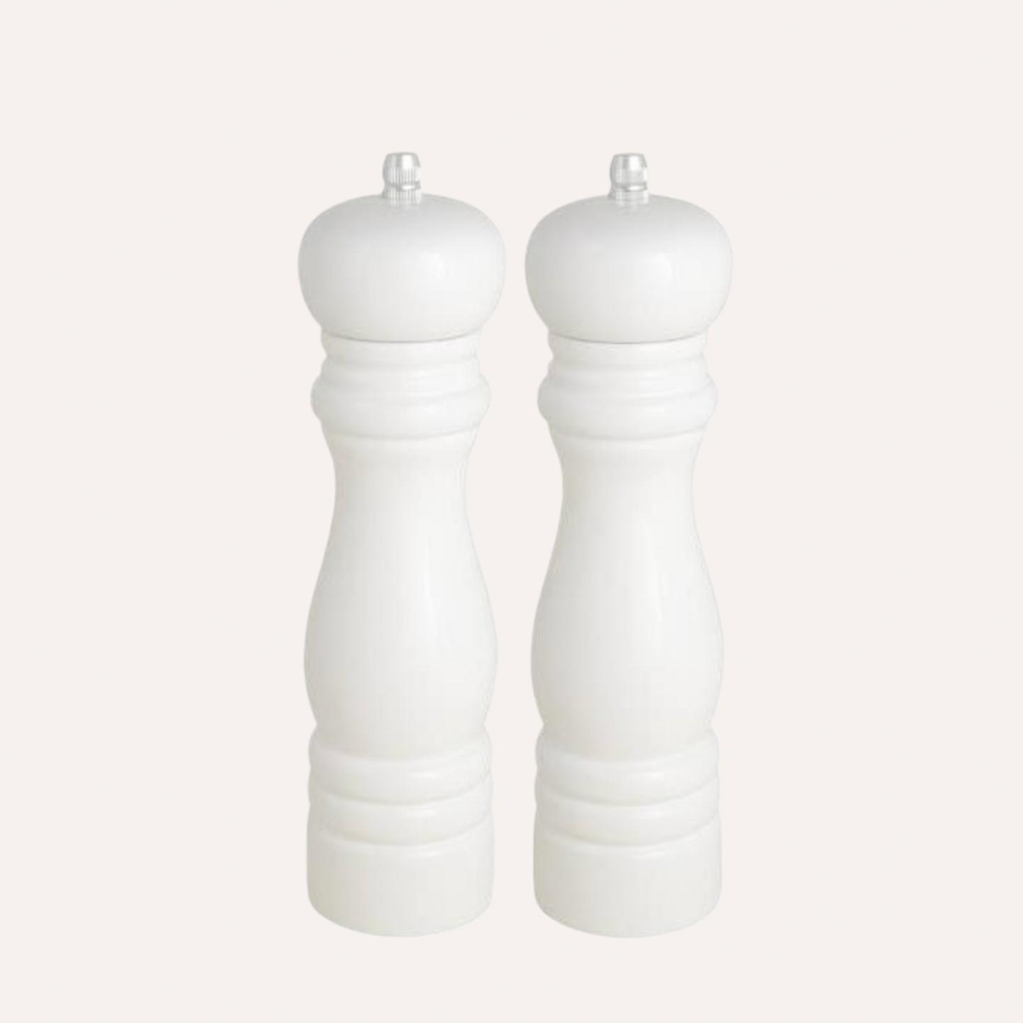 White Salt & Pepper Mill