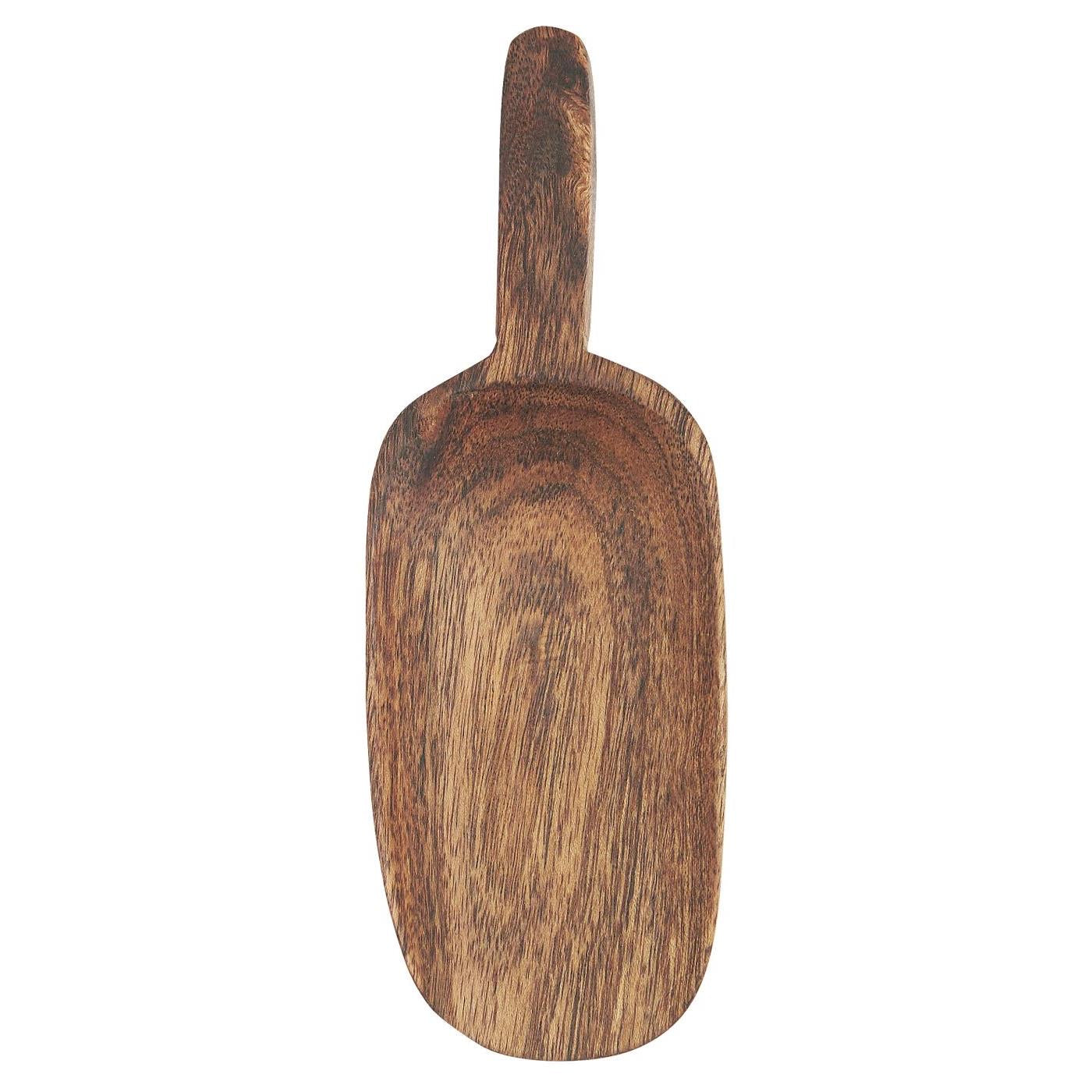 Scoop oiled acacia wood