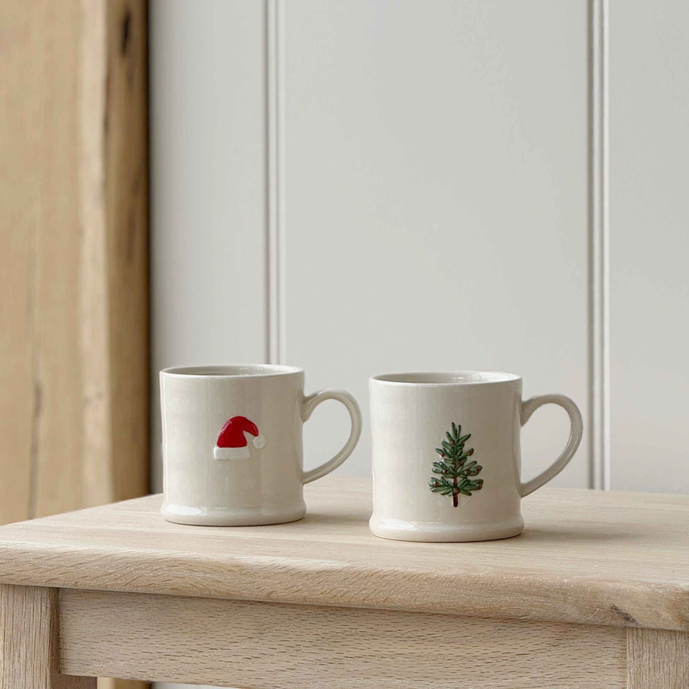 Imperfect Santa Hat Mini Mug