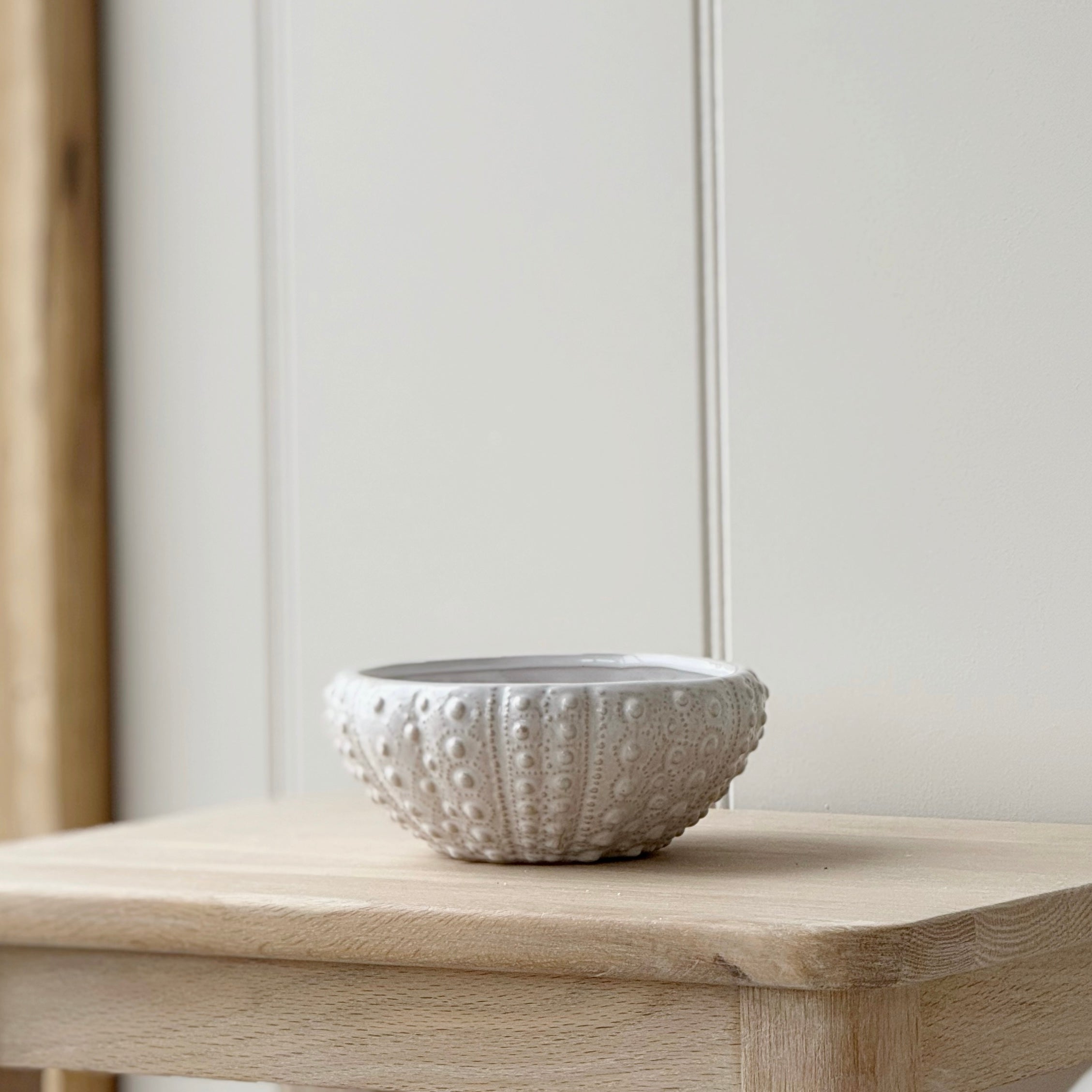 White Urchin Bowl