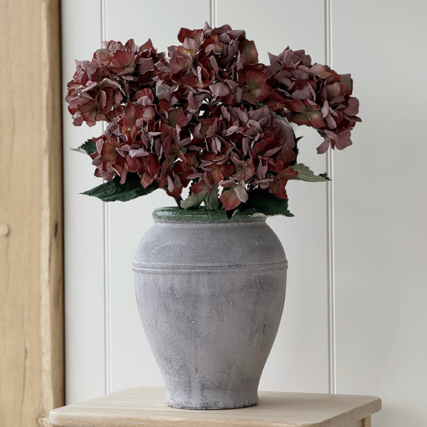Burgundy Hydrangea Stem