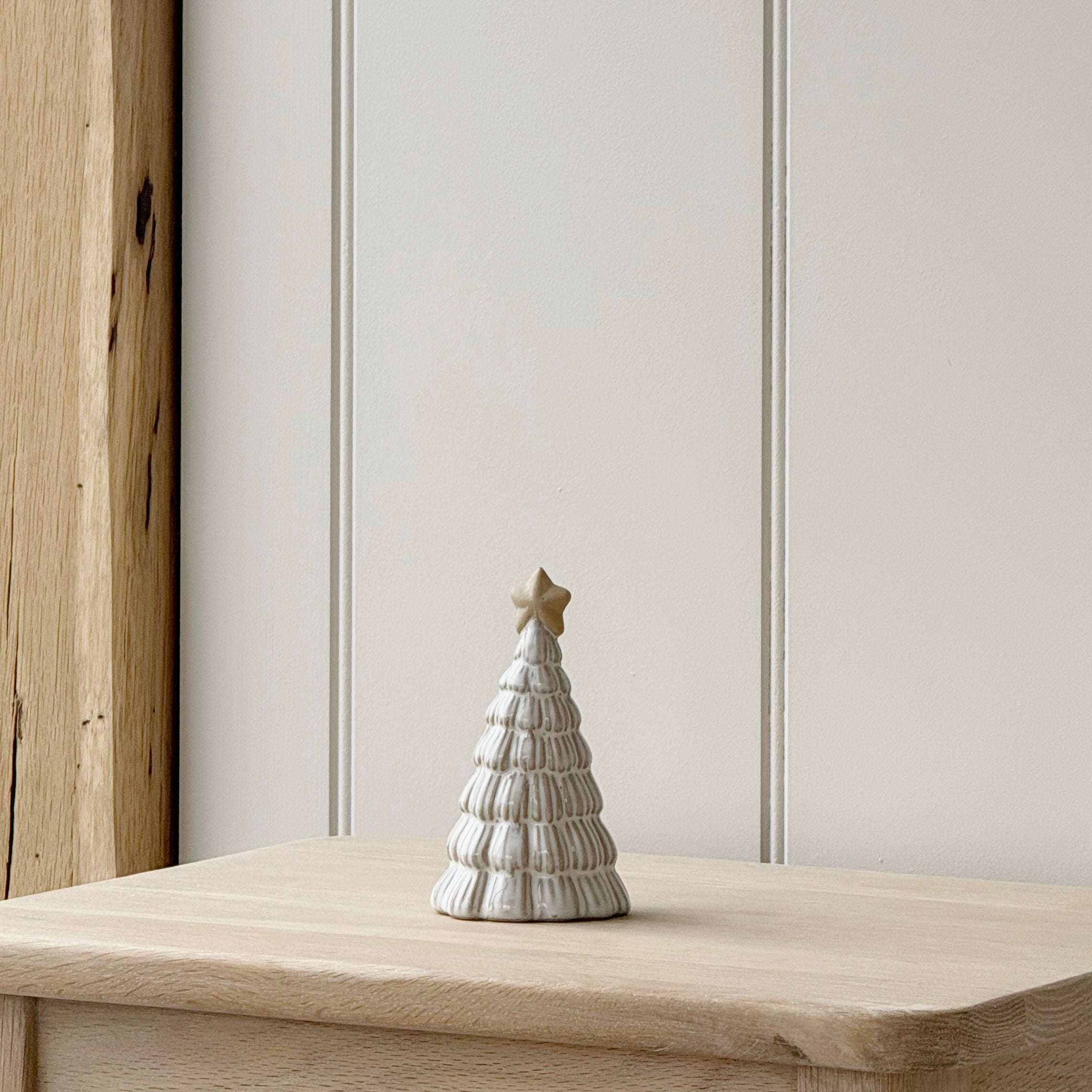 Natural Glaze Christmas Tree