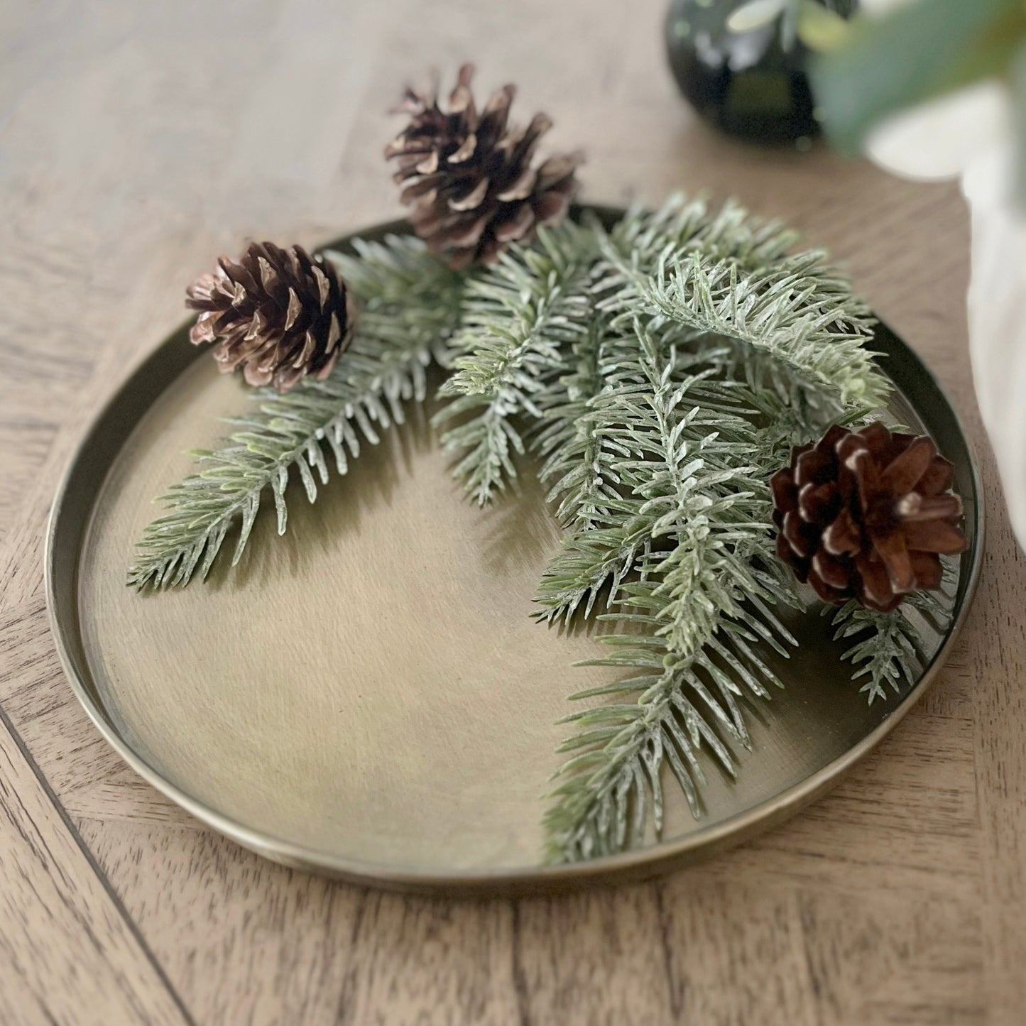 Brass Candle Tray