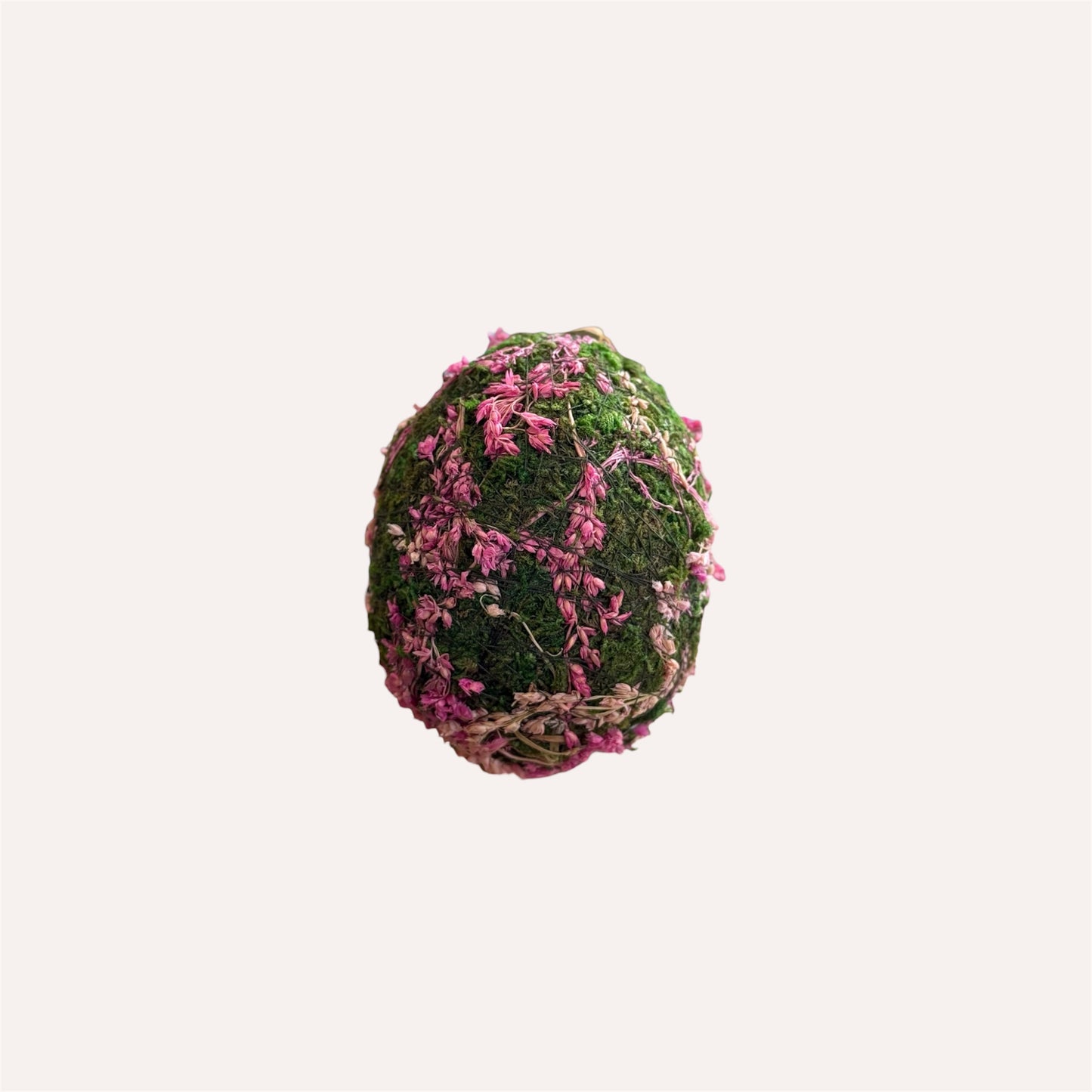 6 Large Green & Pink Moss Eggs