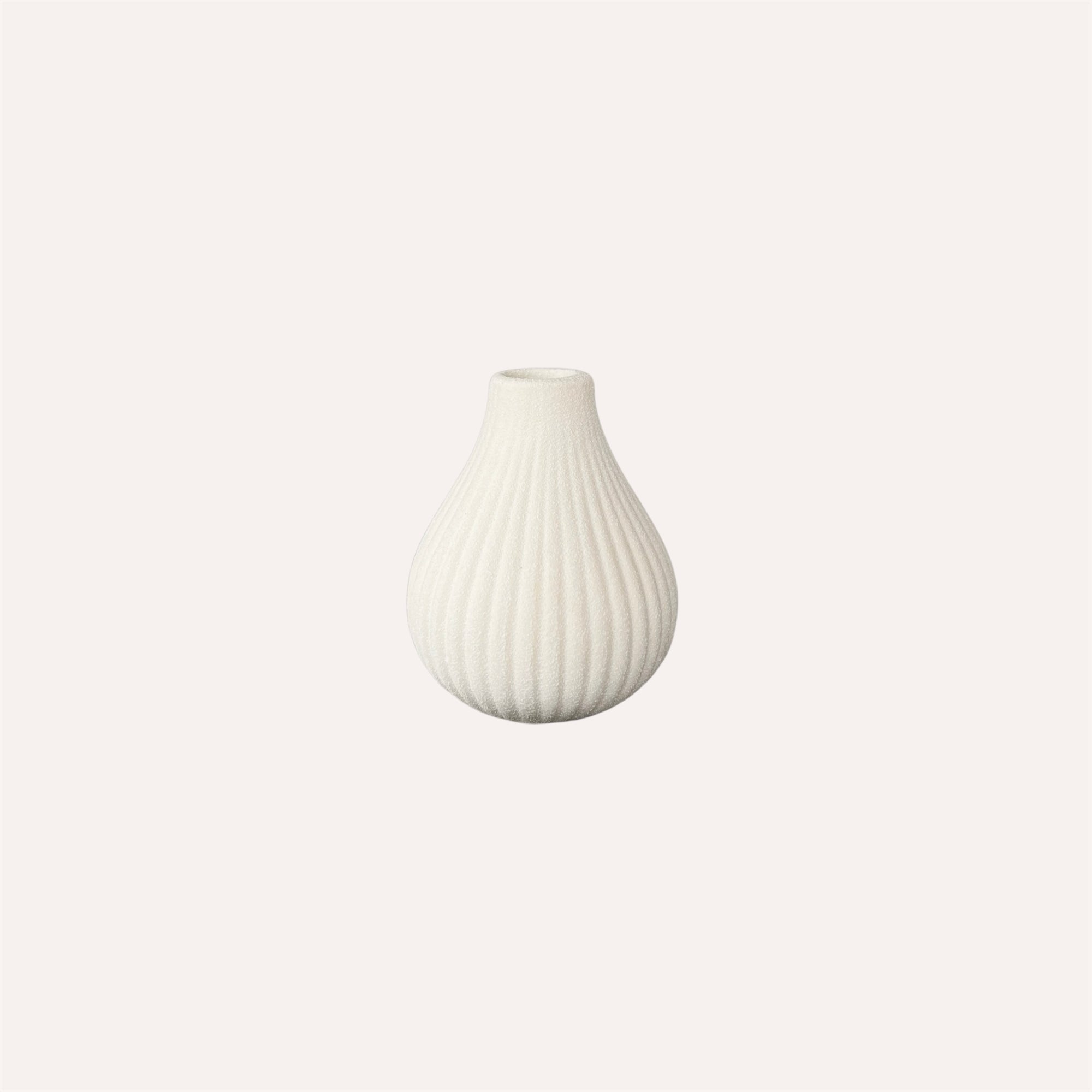 Cream Bud Vase