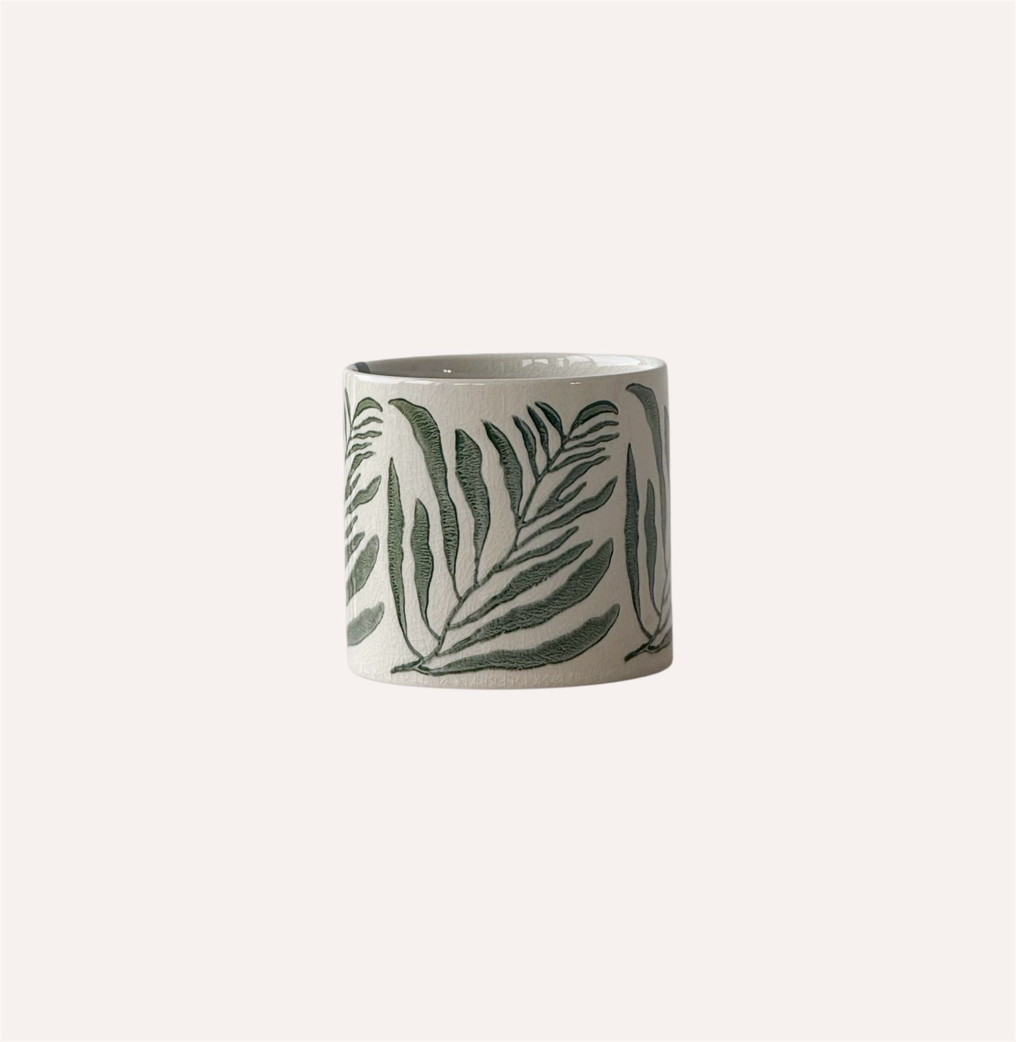 Small Green Leaf Pot
