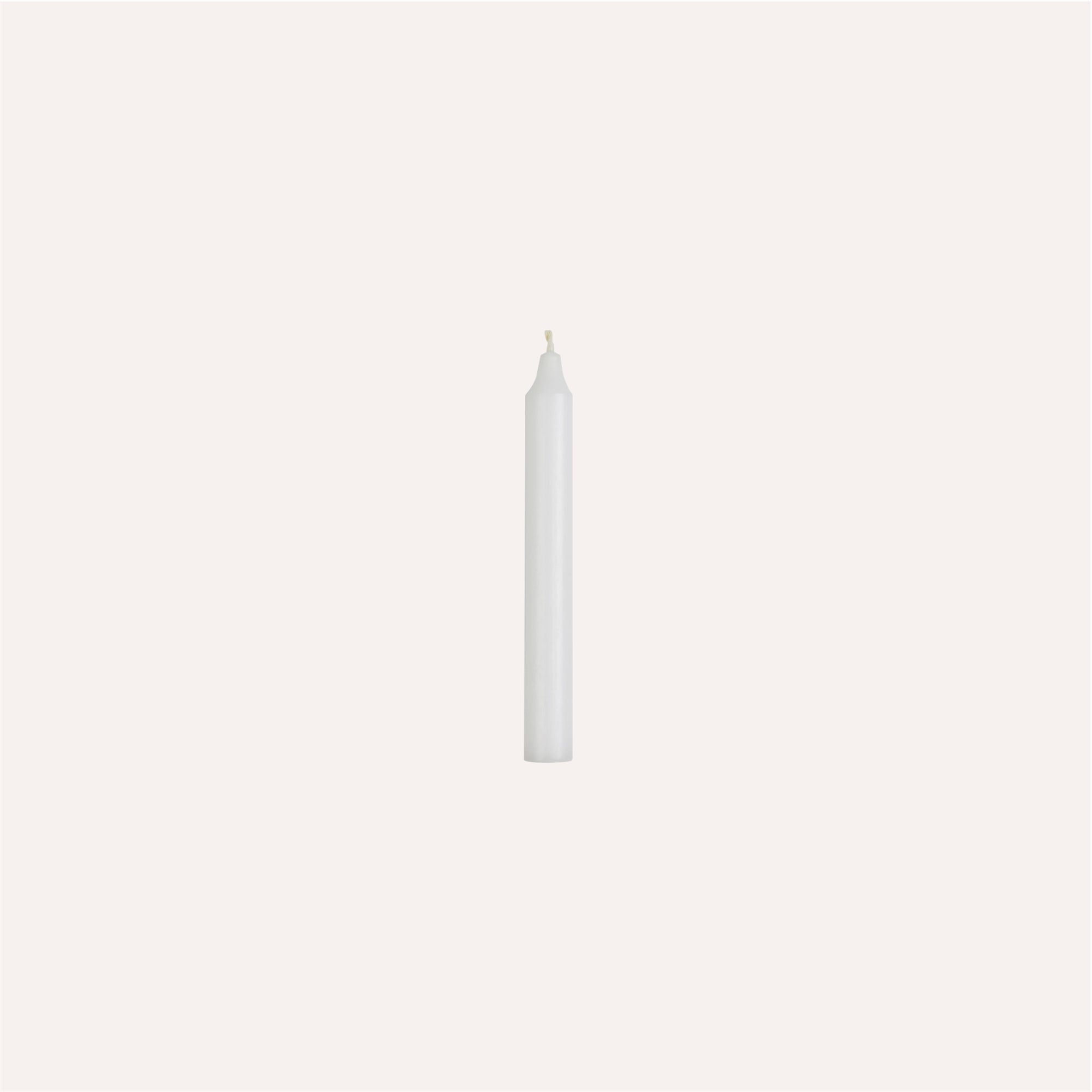 Tall White Dinner Candle Bundle