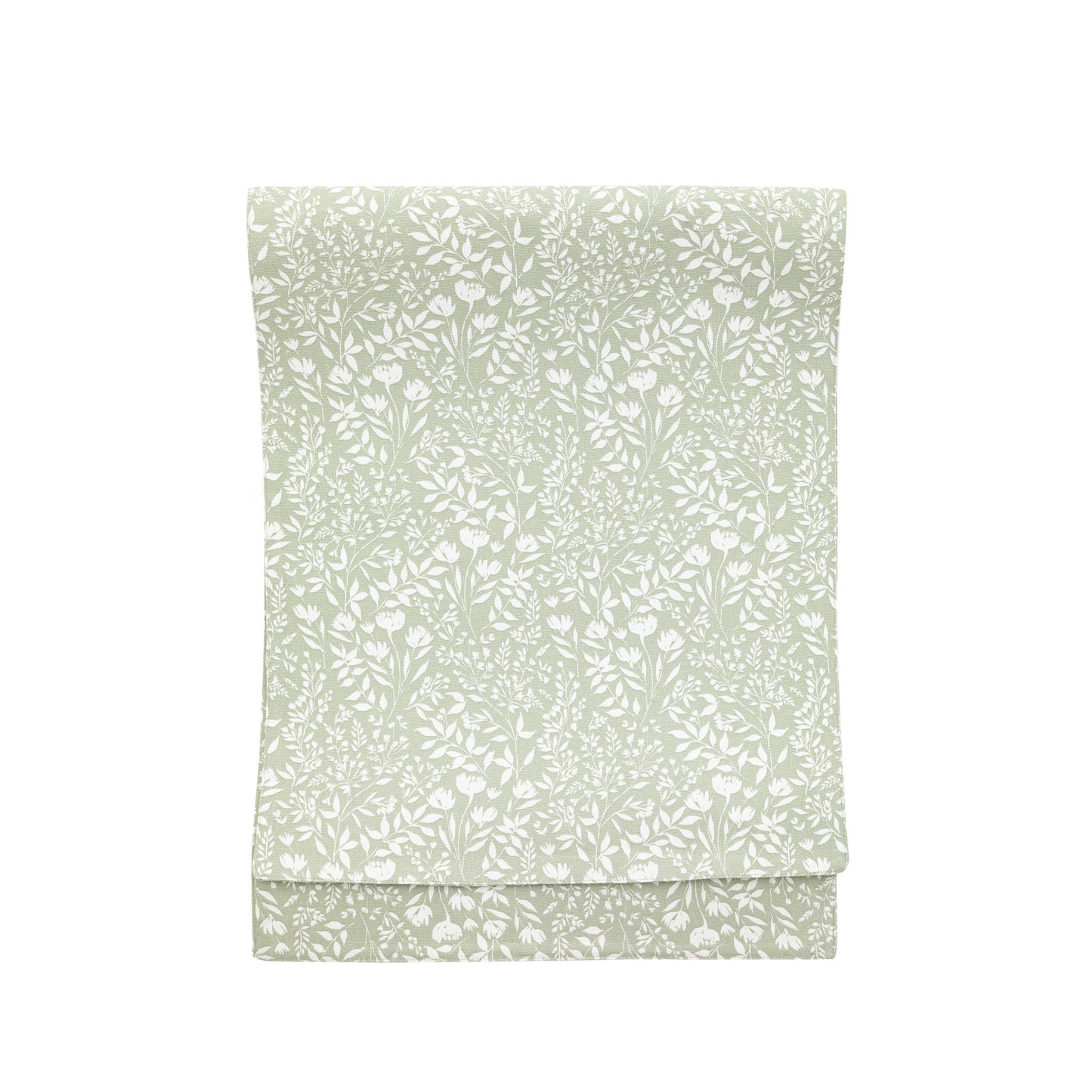 Sage Floral Table Runner