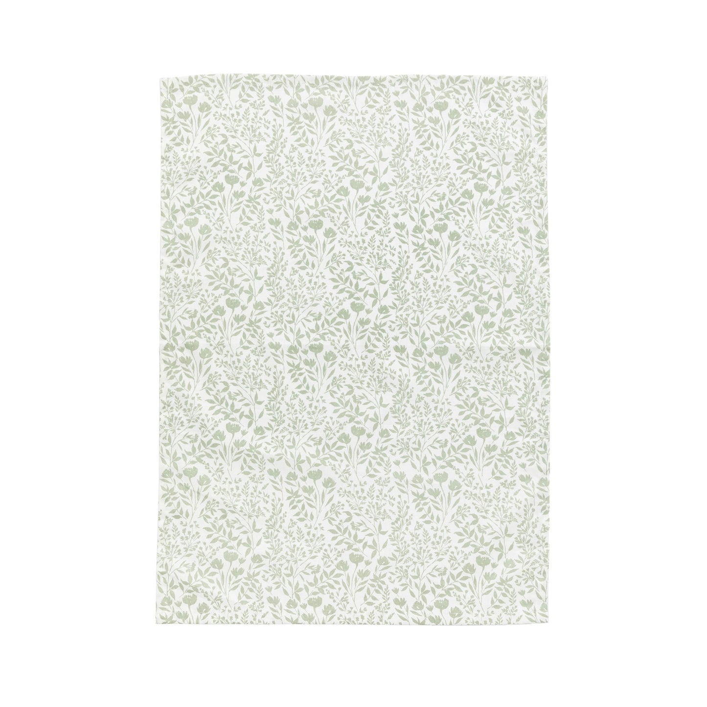 Set Of 3 Sage Floral Teatowel's