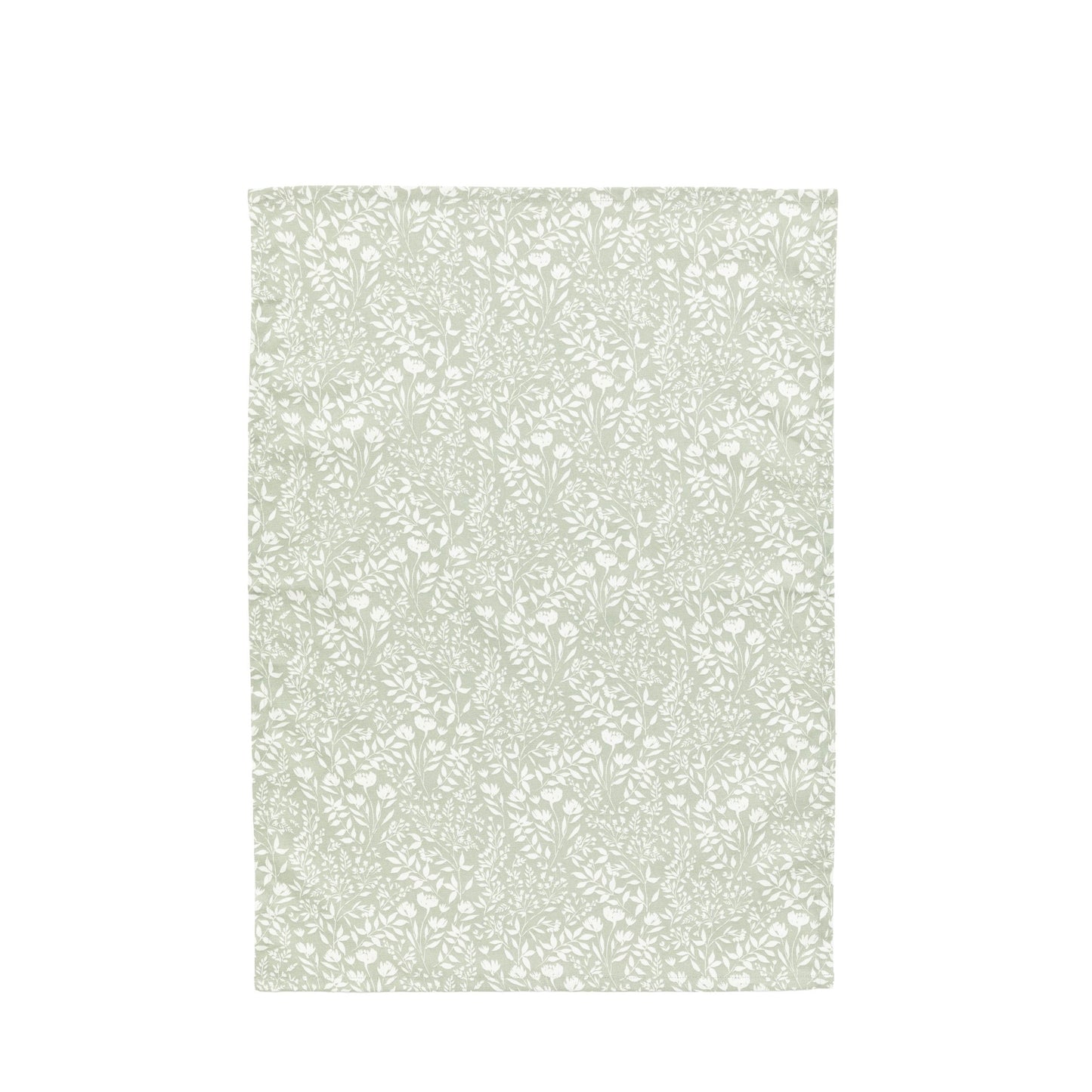 Set Of 3 Sage Floral Teatowel's