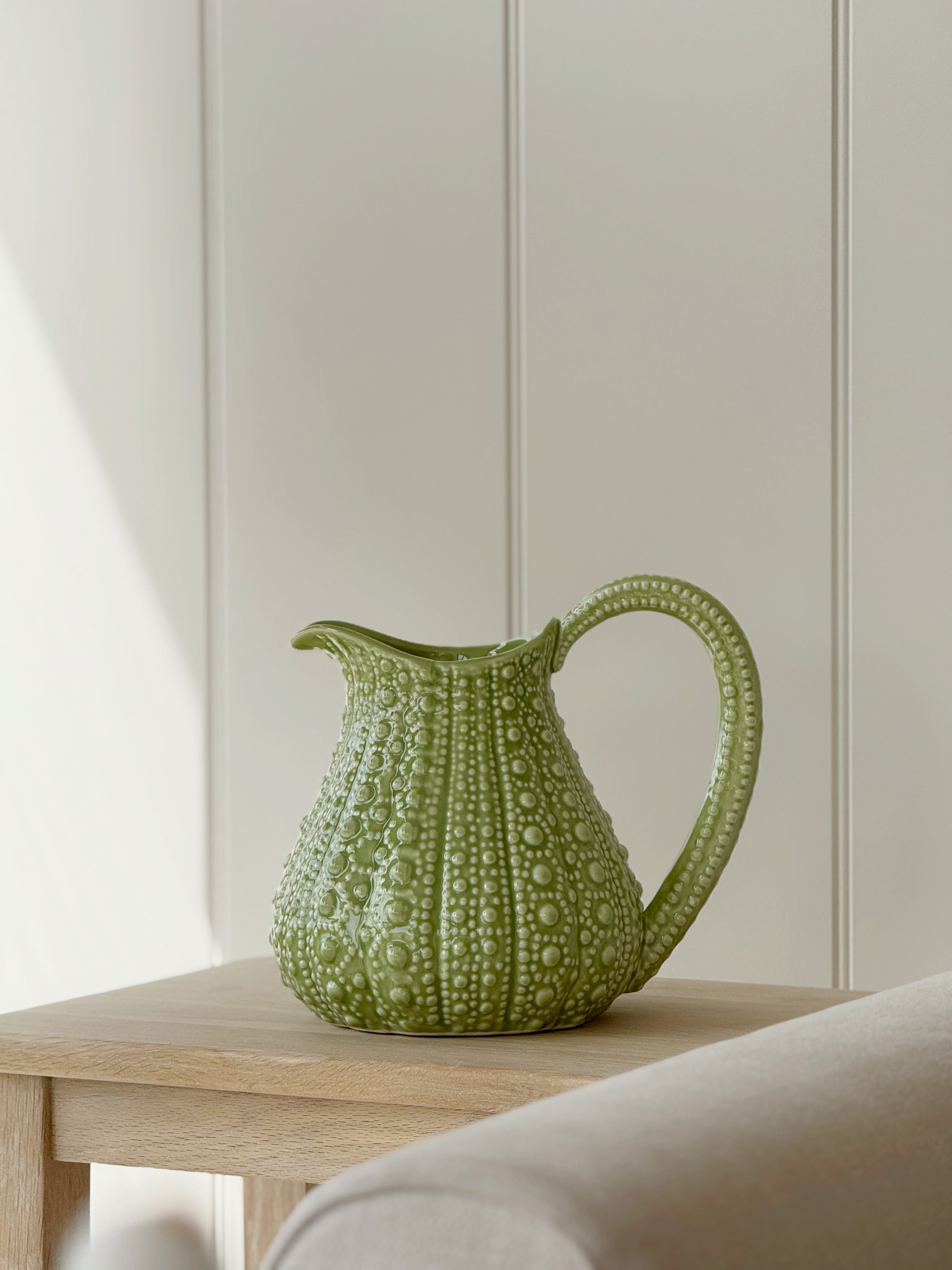 Green Urchin Jug