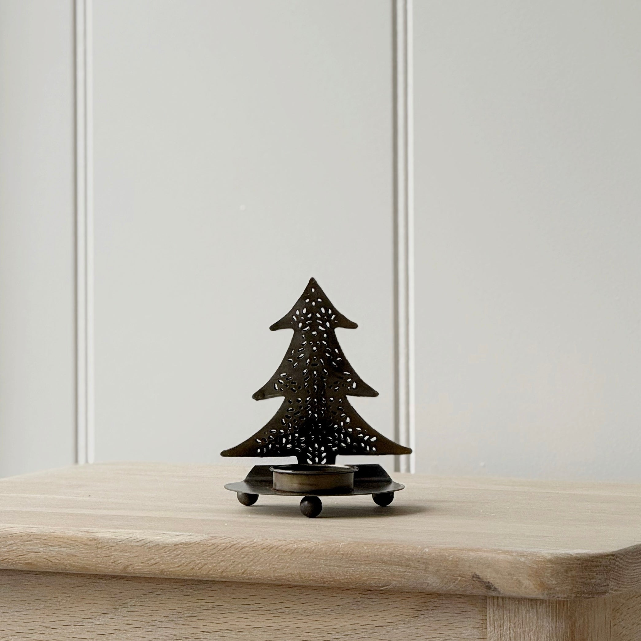 Christmas Tree T Light Holder
