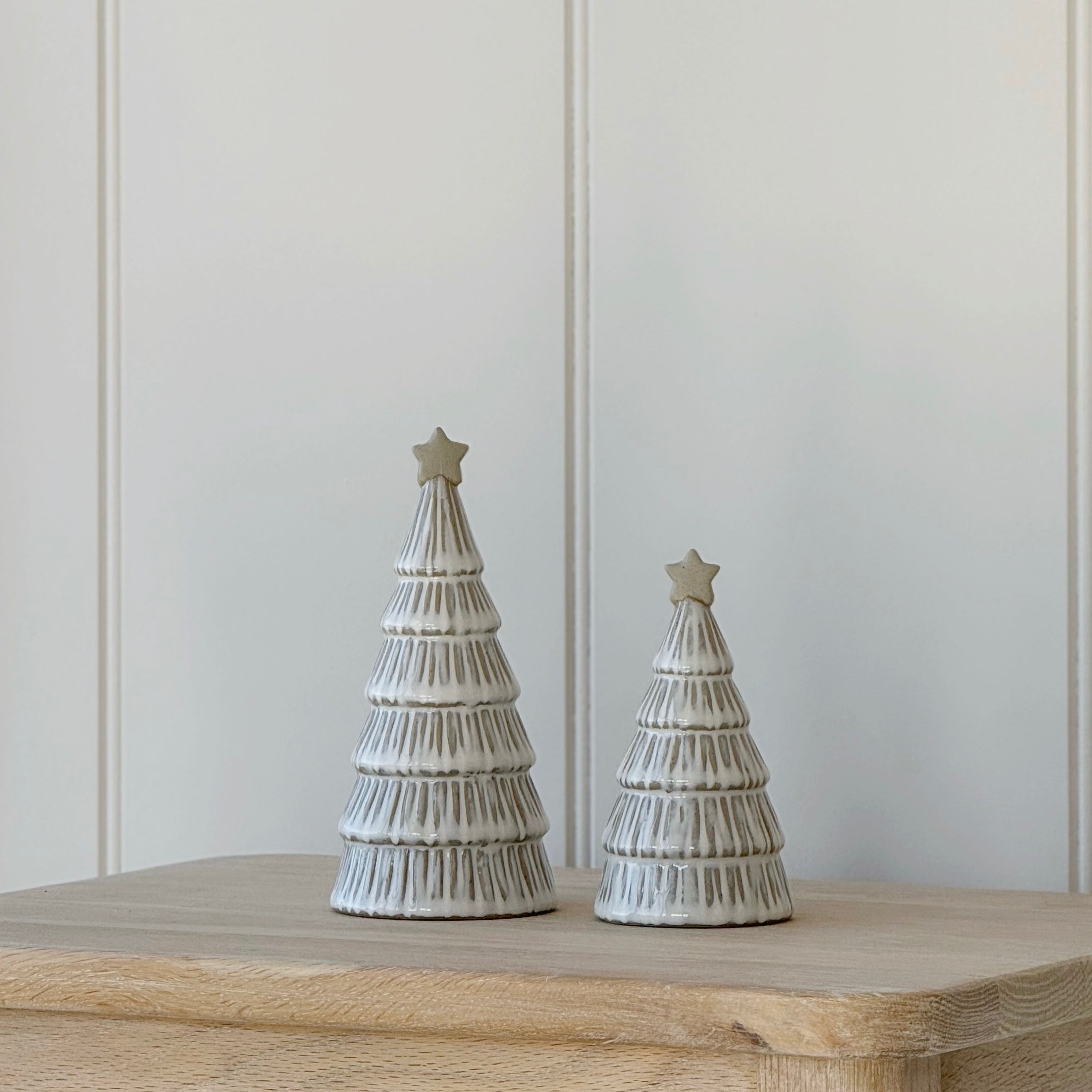 Natural Glaze Christmas Tree