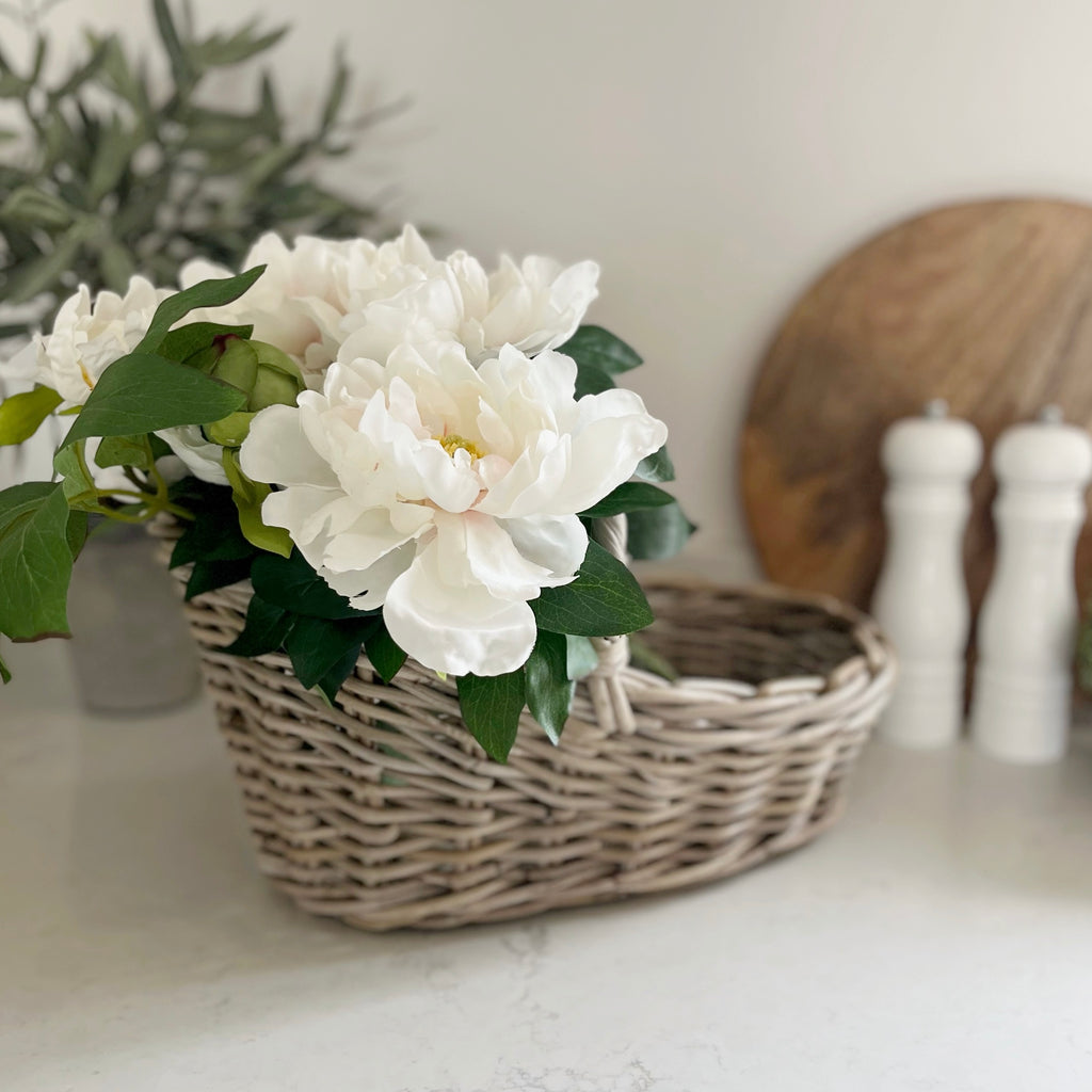 Rattan Flower Basket