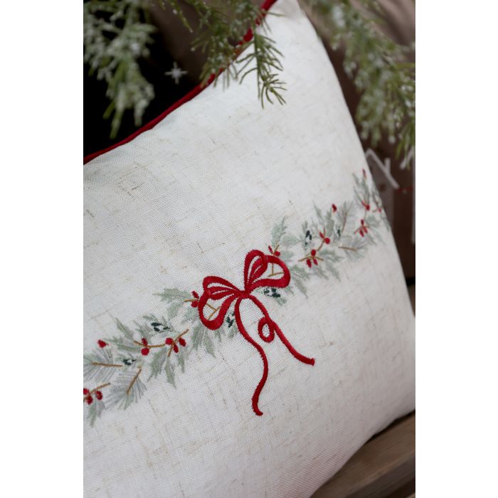 Bow & Garland Cushion Cover