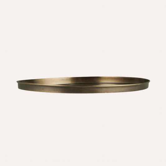 Brass Candle Tray
