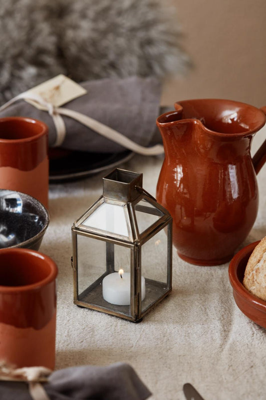 Mini Antiqued Lantern