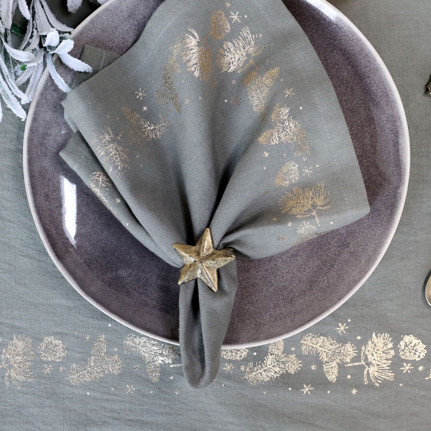 Set Of 2 Star Napkin Rings