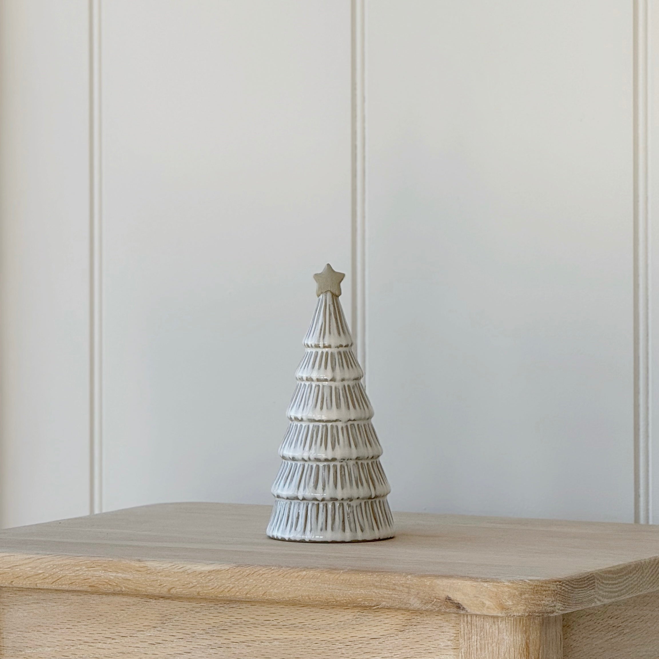 Natural Glaze Christmas Tree