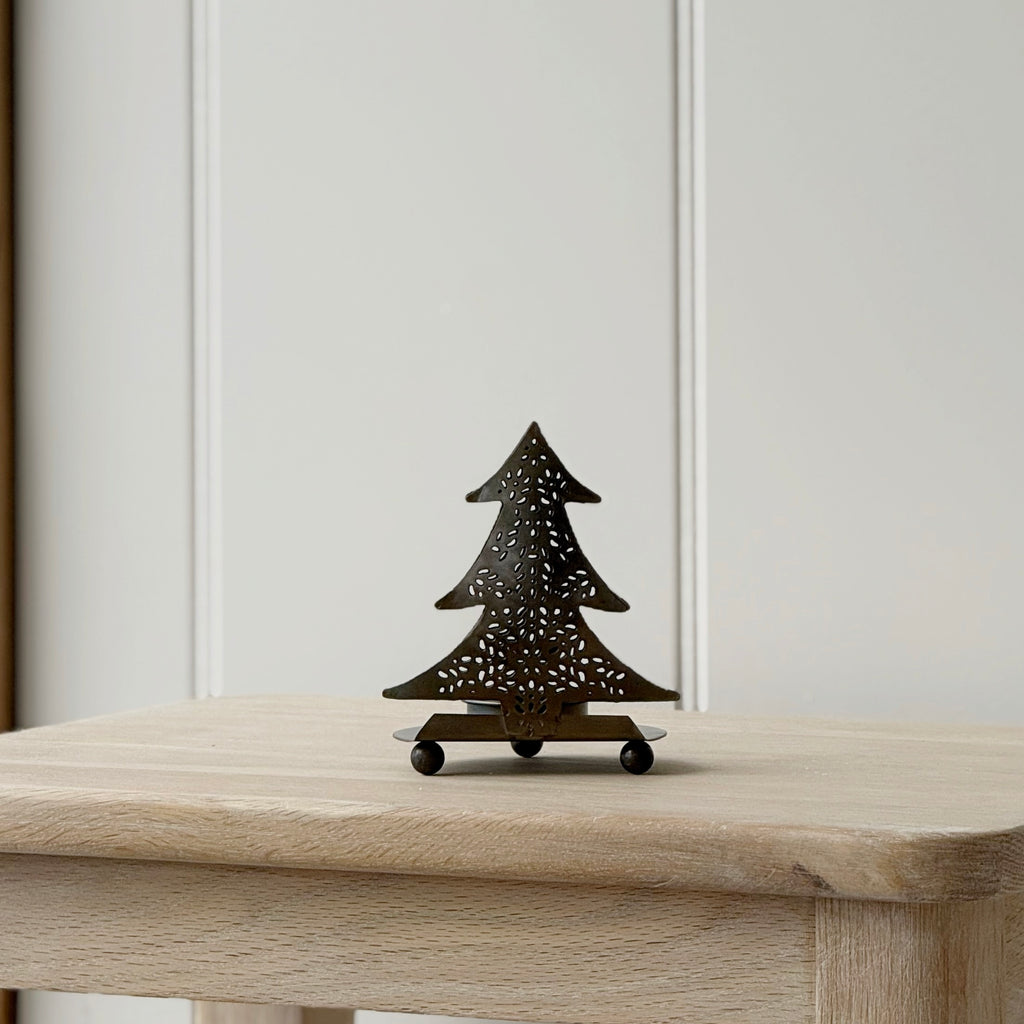 Christmas Tree T Light Holder