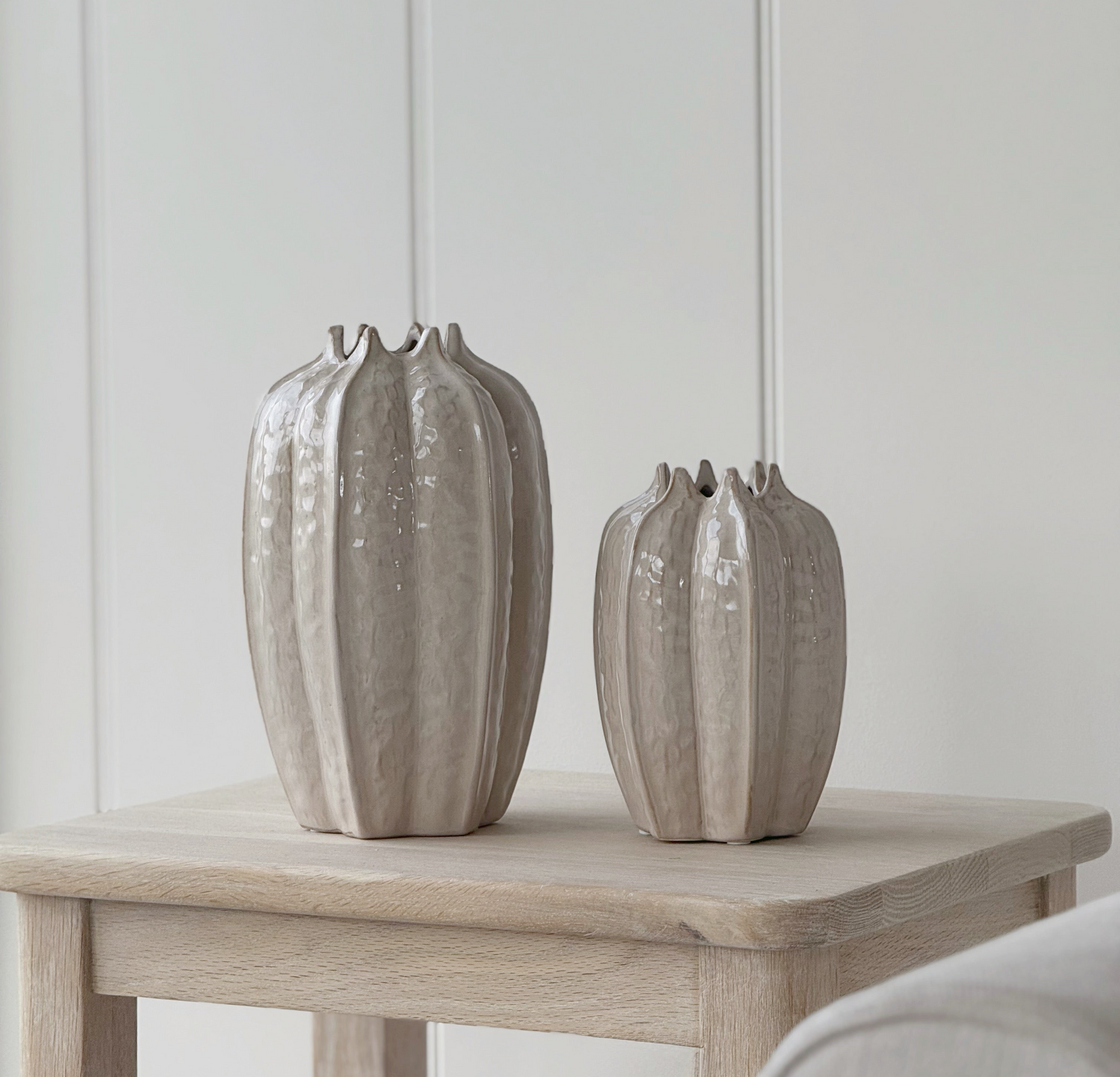 Small Stoneware Pod Vase