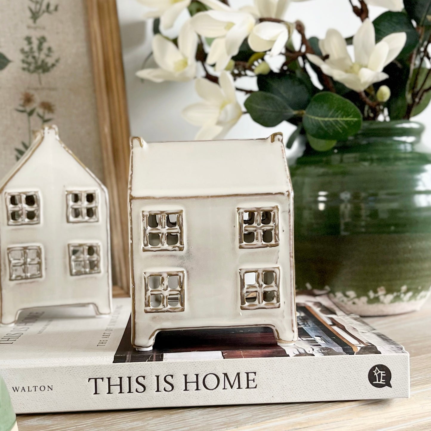 Tall Ceramic House