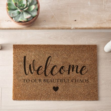 Welcome To Our Chaos Doormat