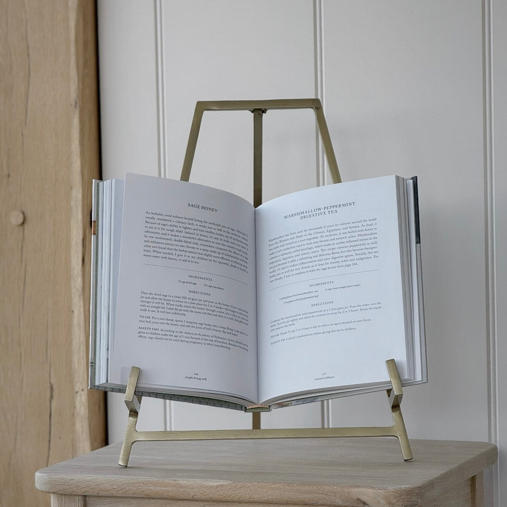 Antique Brass Easel