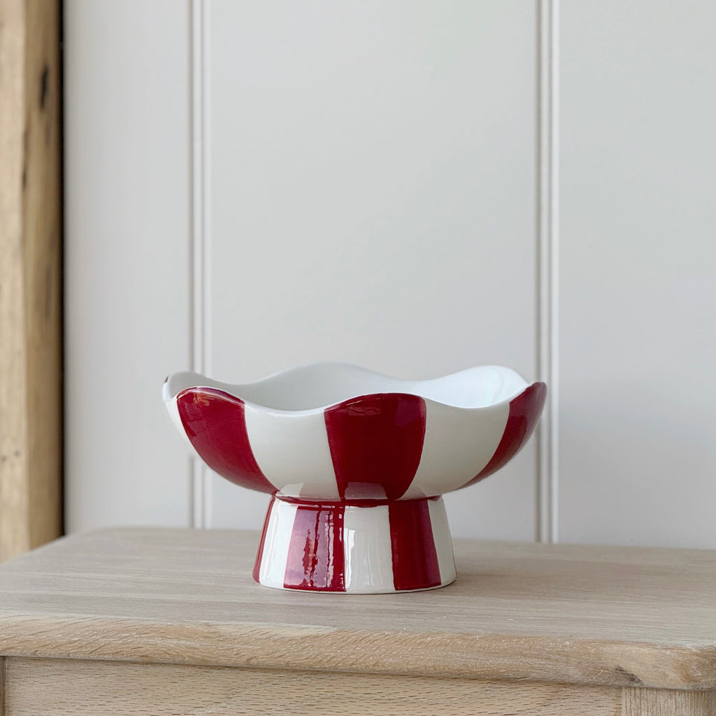 Candy Stripe Bowl
