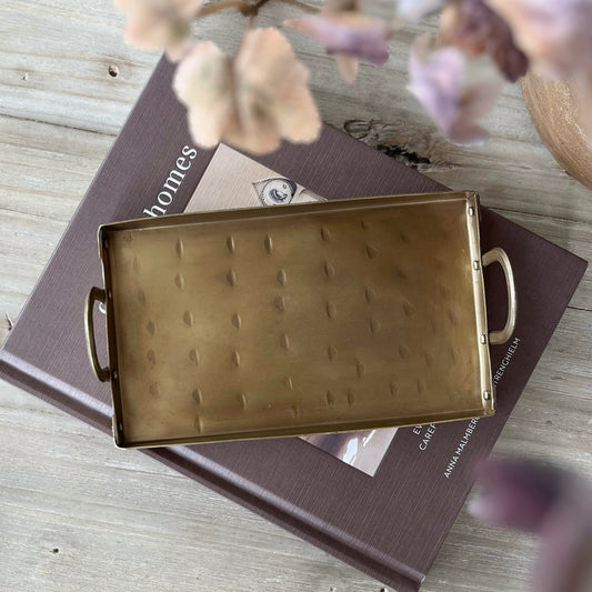 Brass Rectangular Tray