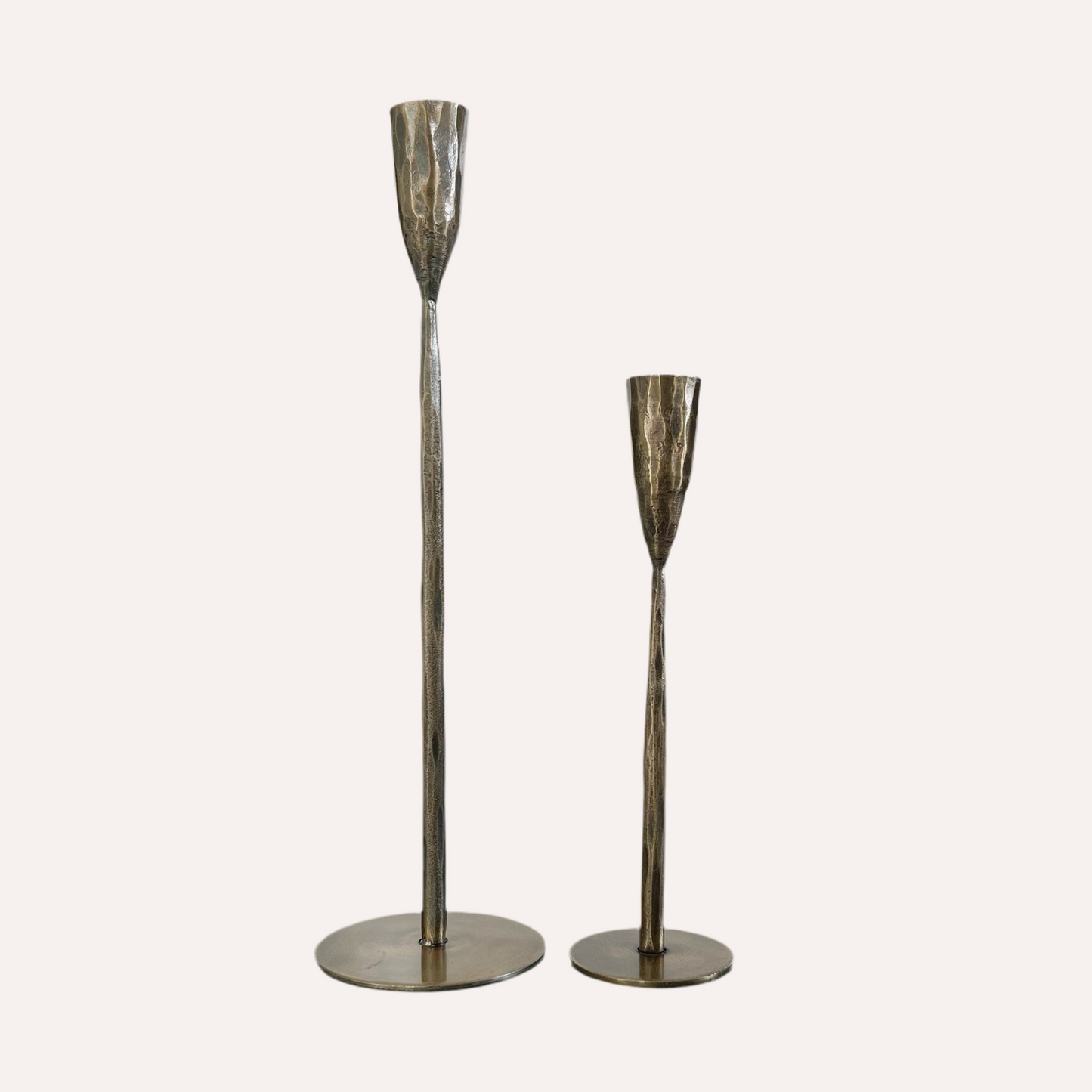Aged Candle Holder