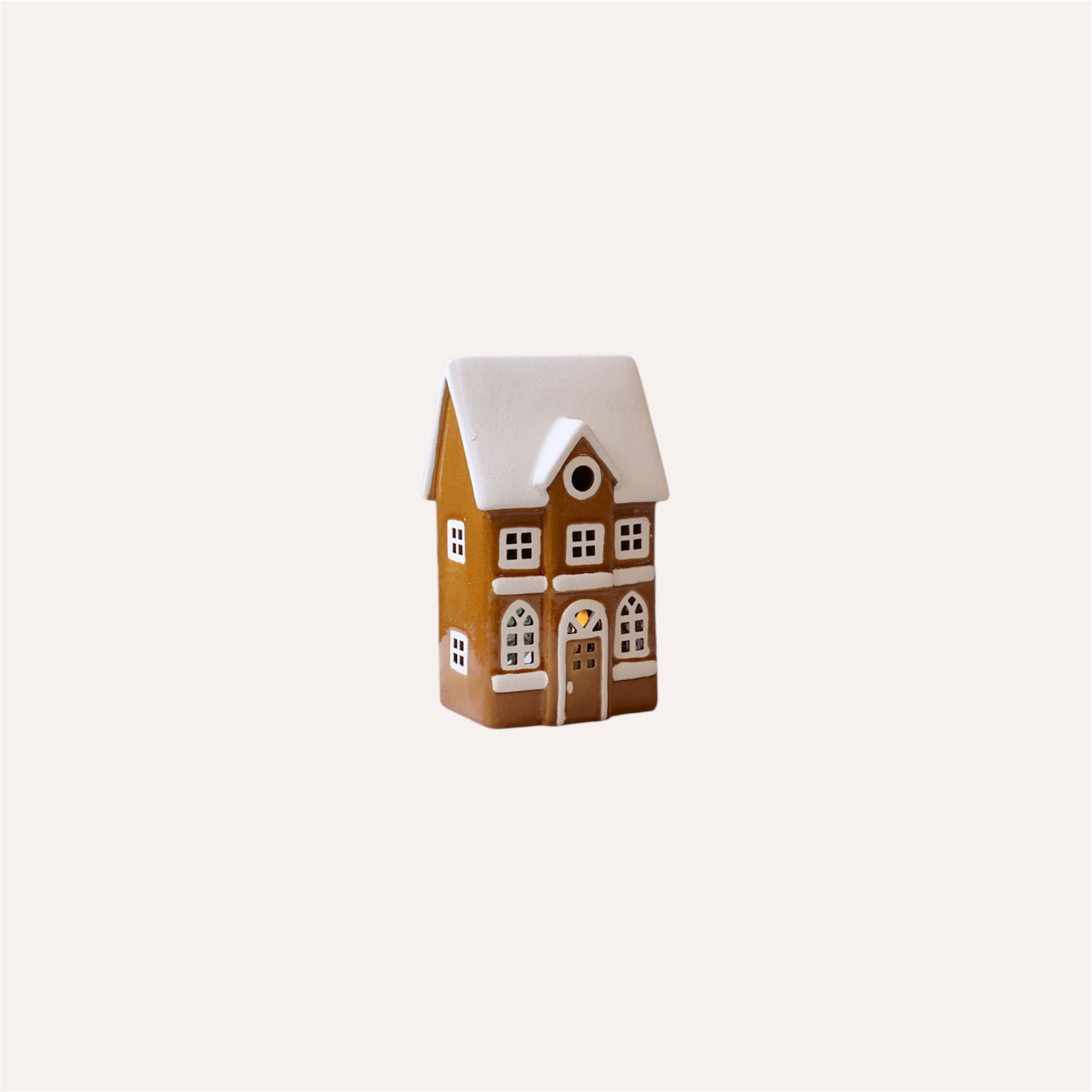 Imperfect The Short Mocca House Tealight Holder