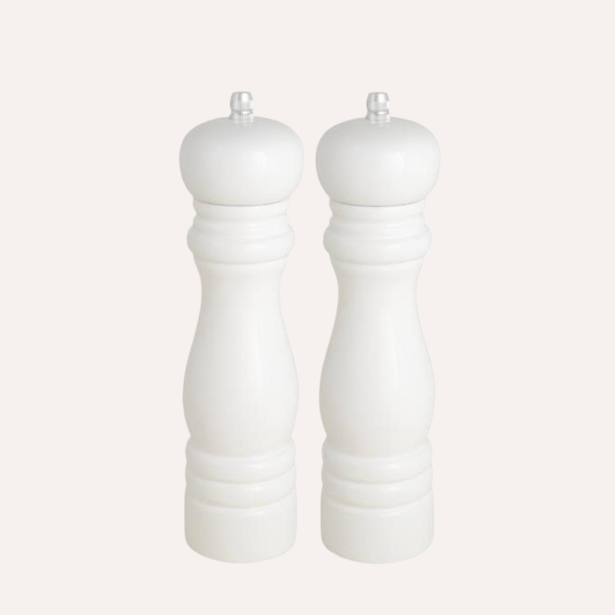 White Salt & Pepper Mill