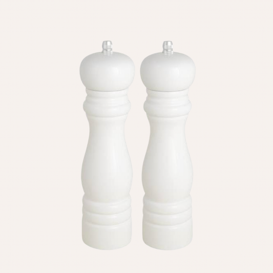 White Salt & Pepper Mill