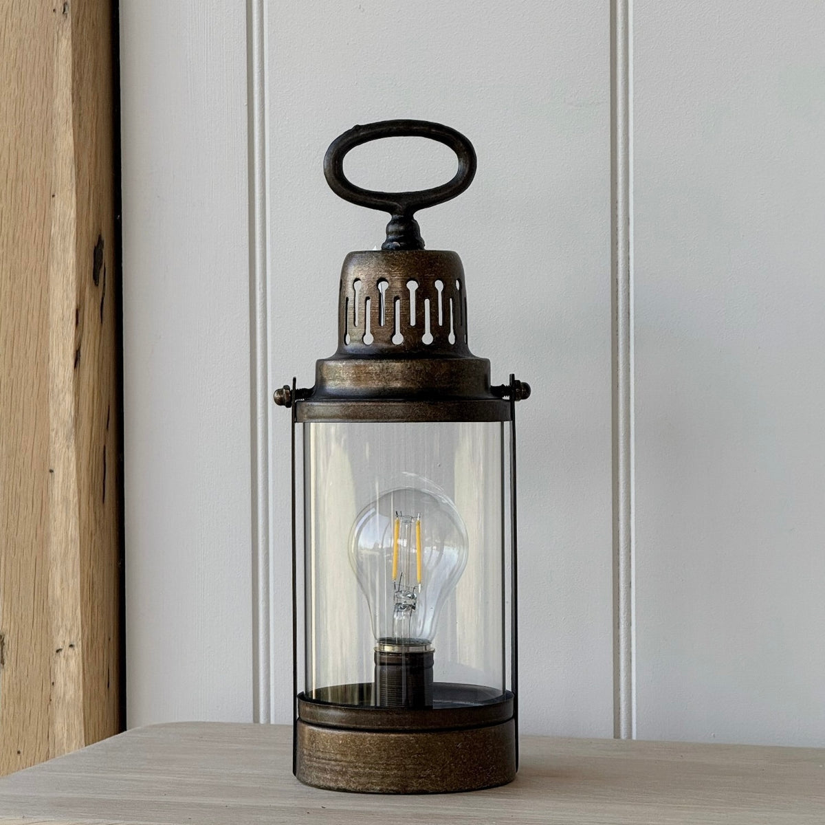 Tall Metal Lantern