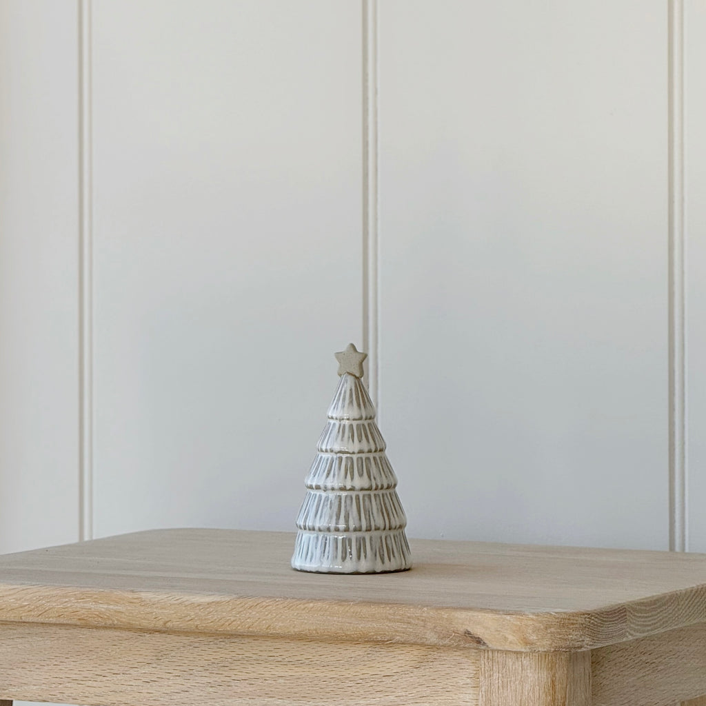 Natural Glaze Christmas Tree