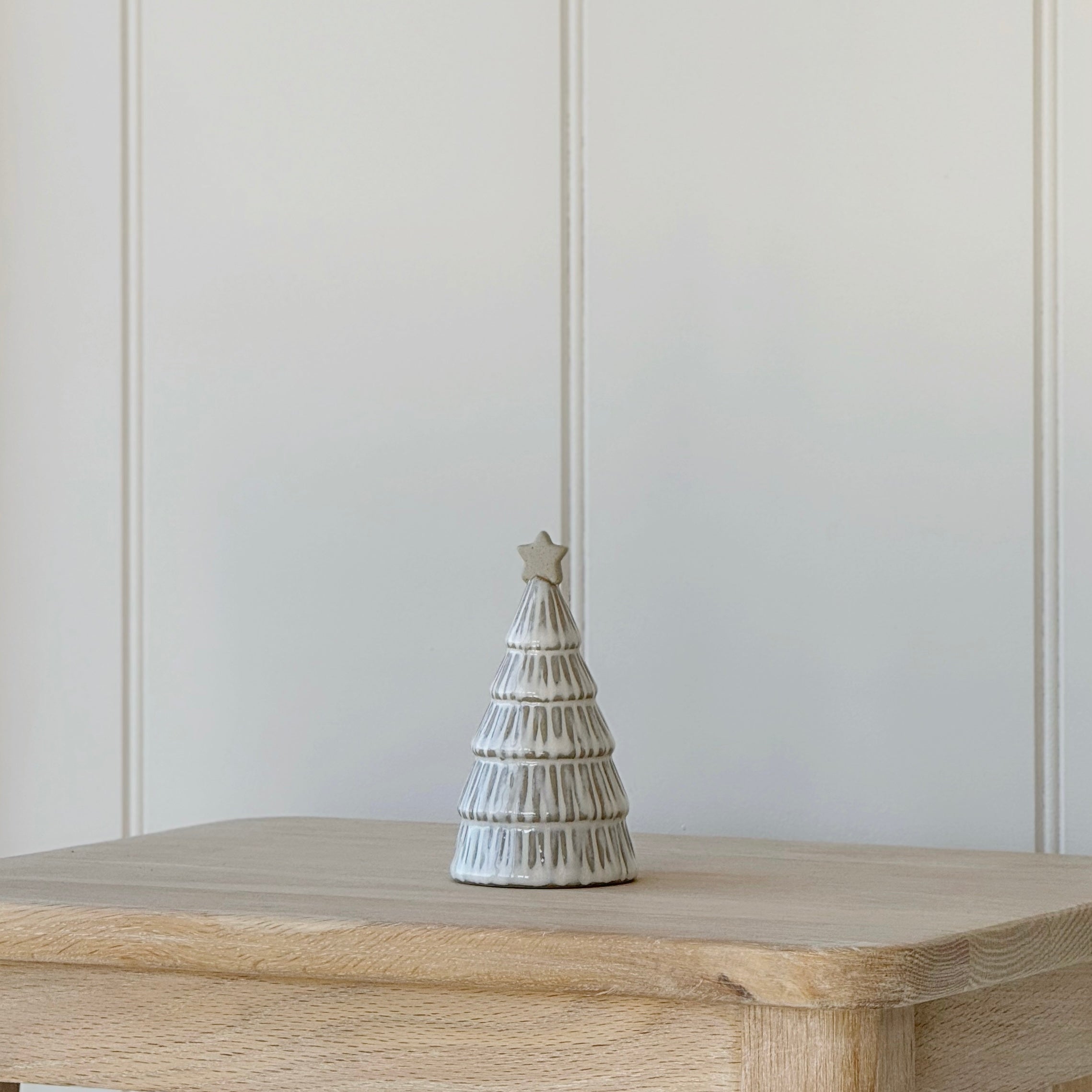 Natural Glaze Christmas Tree