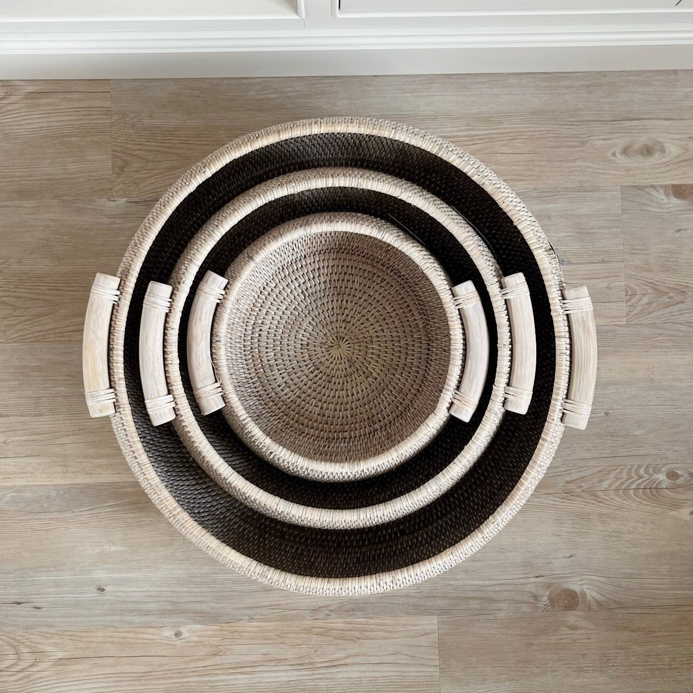 Round Rattan Basket