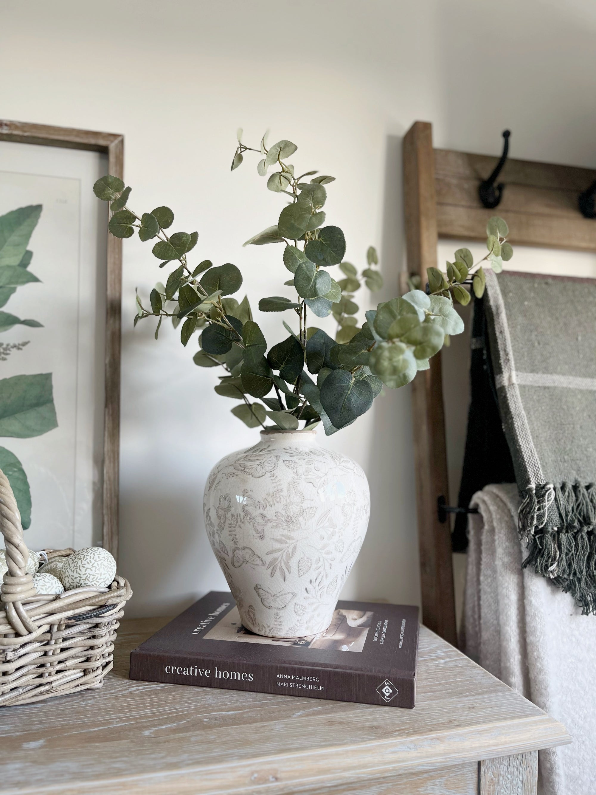 Taupe Vintage Style Vase
