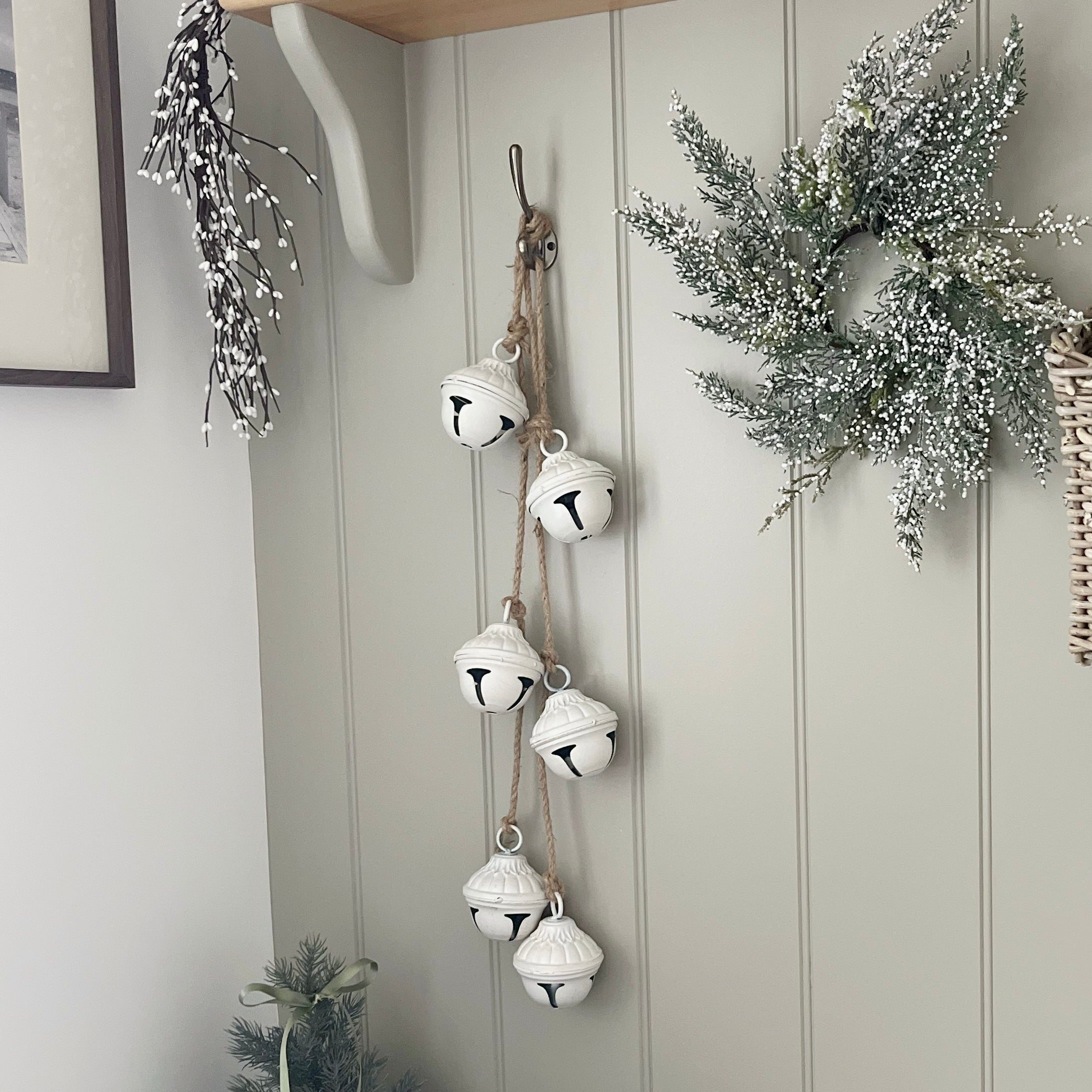 White Bell Garland