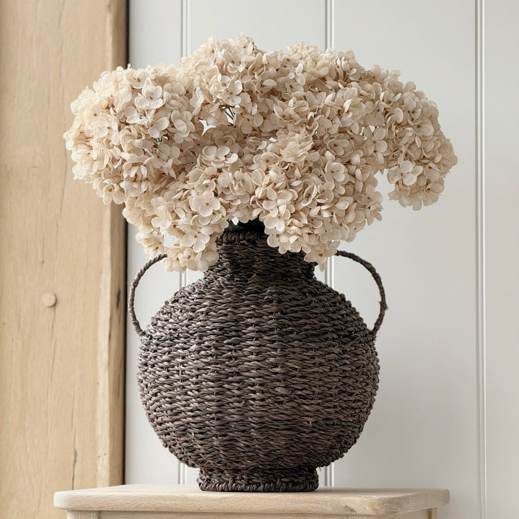 Antiqued Cream Hydrangea