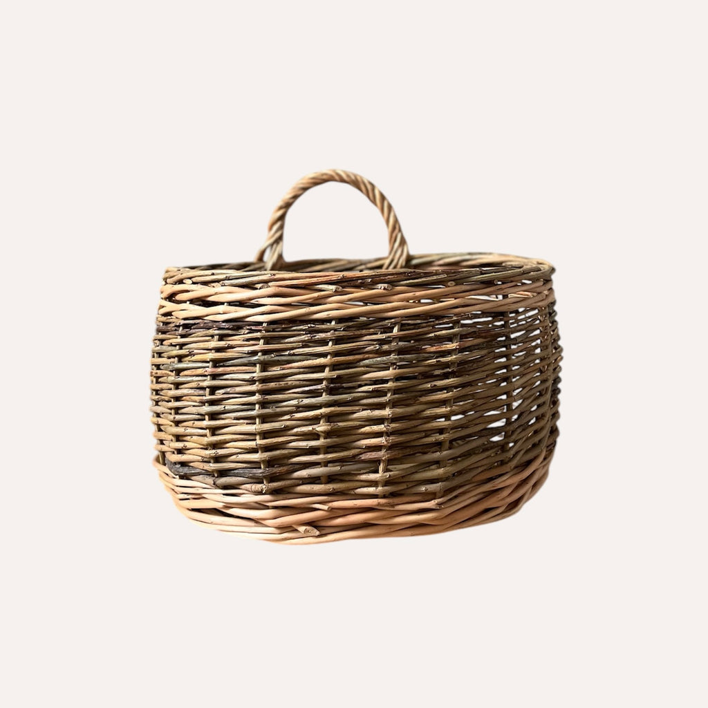 Oval Hanging Wall Basket