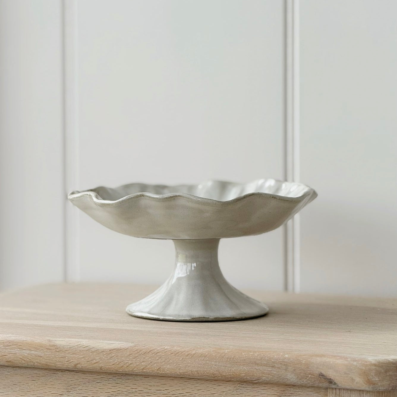 Pinched Pedestal Bowl