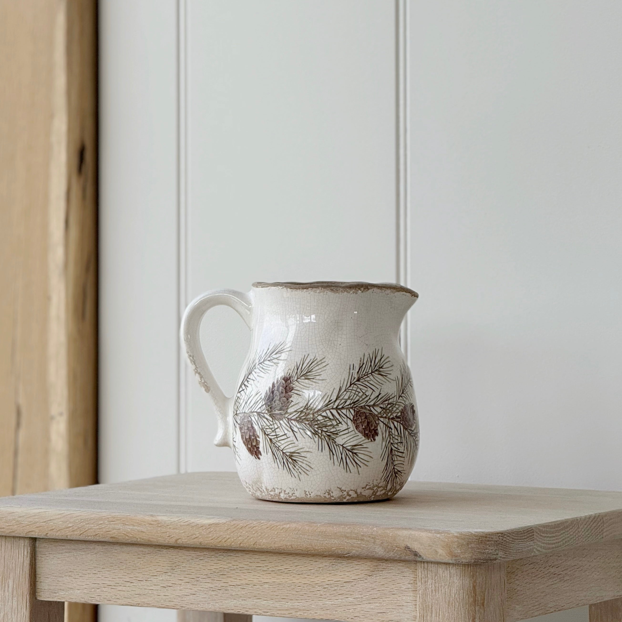 Fir Pinecone Jug