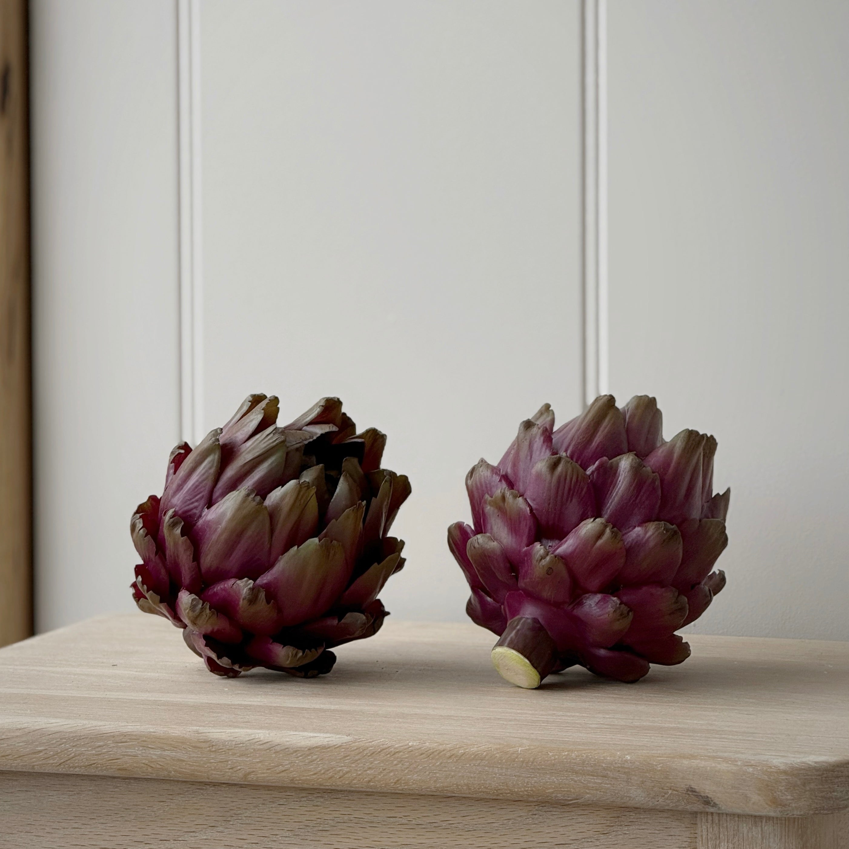 Large Faux Purple Artichoke