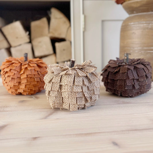 Set Of 3 Pumpkins